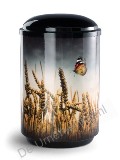 Airbrush urn Vlinder in korenveld