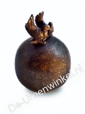 Bronzen mini urn met 2 duiven