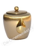 Mini urn blinkend brons