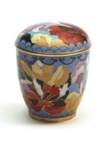 Mini urn cloisonne / veelkleurig