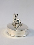 Mini urn zilver poes