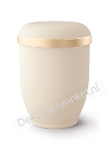 Eco urn creme wit / afbreekbaar