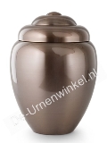 Bronzen urn in brons kleur