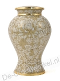 Cloisonne urn creme / beige