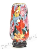 Cloisonne urn veelkleurig