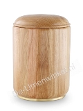 Houten urn eiken hout