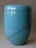 Keramische urn turquoise