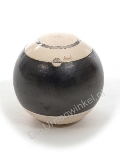 Keramische Art urnen creme / zwart