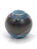 Keramische Art urn blauw tinten