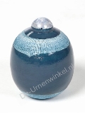 Keramische Art urn petrol